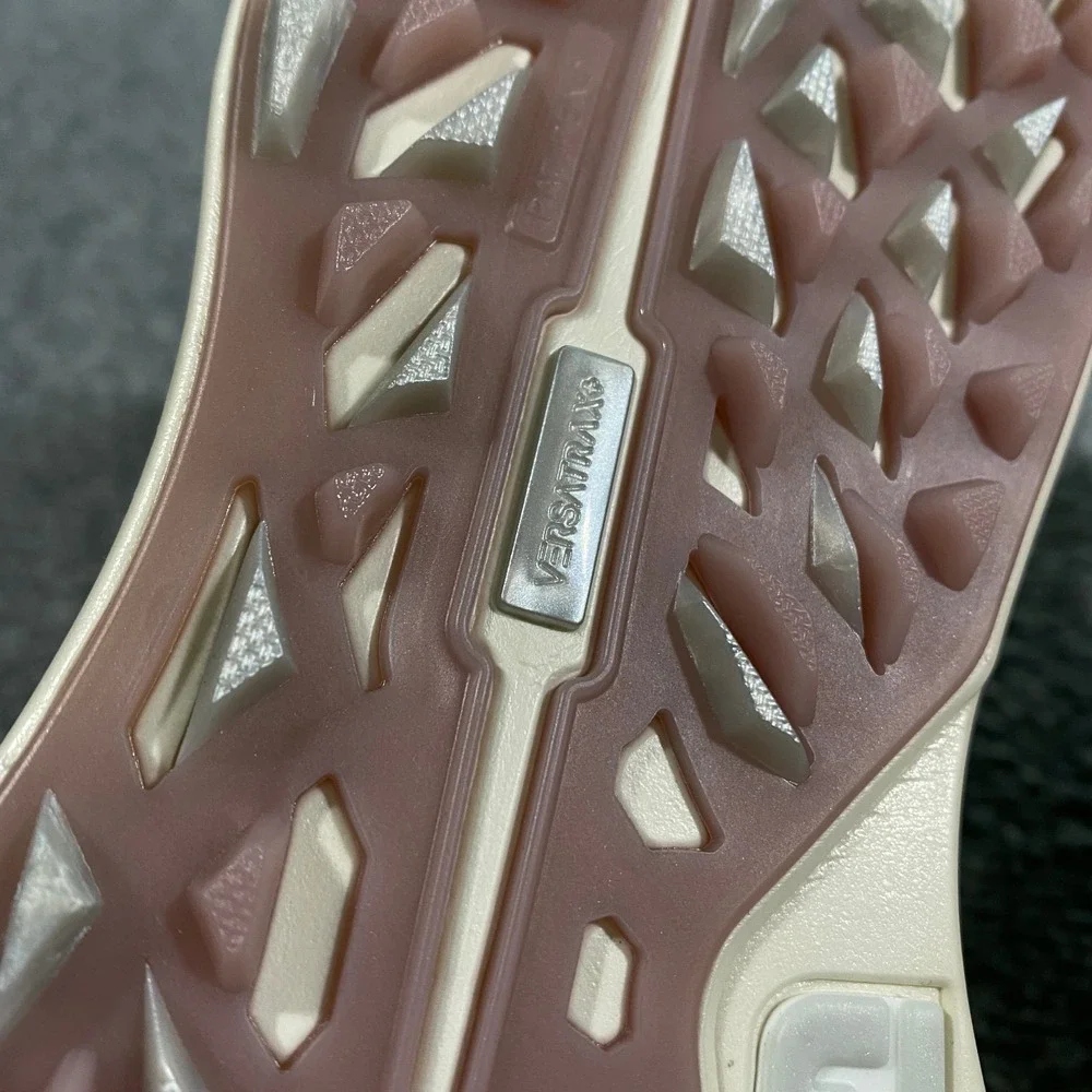 FootJoy FJ Stratos Spikeless Golf Shoes Womens 10 M Vanilla Merlot Versatrax NIB